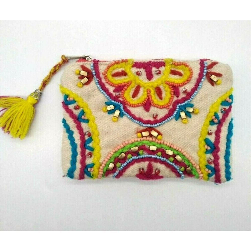 America & Beyond Embellished Colorful Beads NWOT